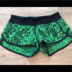 Lululemon speed shorts